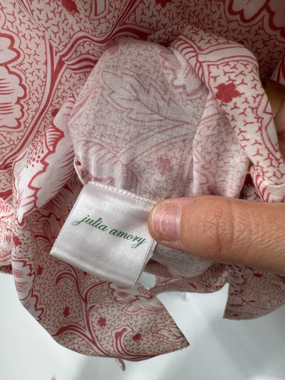 Julia Amory Floral Button-Down Tunic - Size Small NWT - Picture 6 of 13
